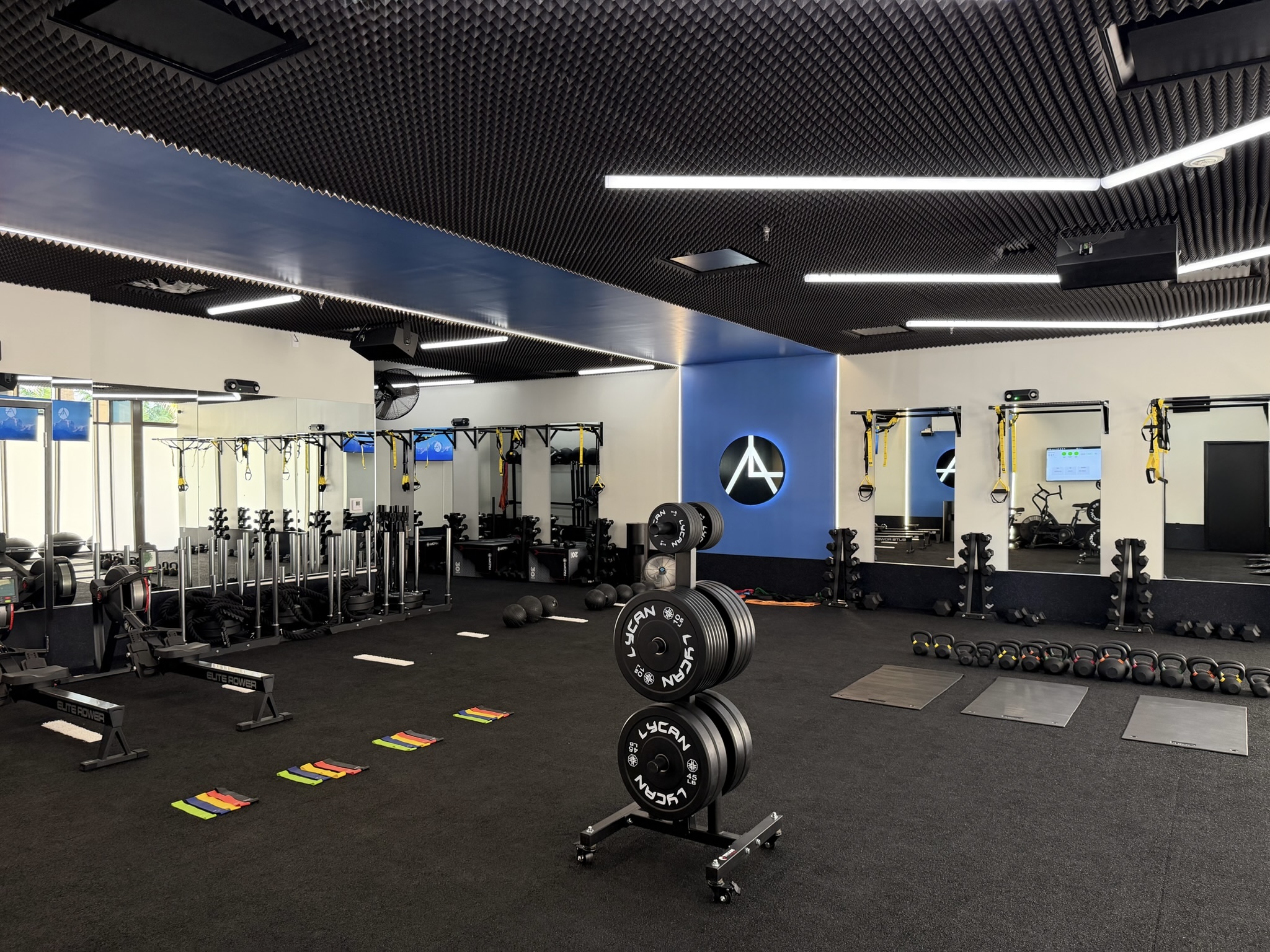AIRLAB Fitness Coral Gables studio interior